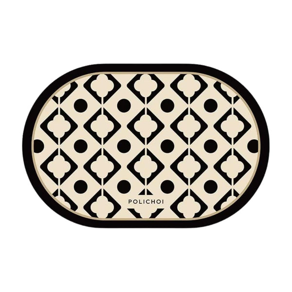 Tapis de Bain Forme Ovale - Les tapis de bain