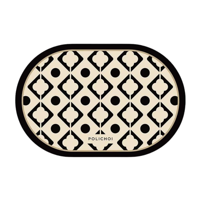 Tapis de Bain Forme Ovale - Les tapis de bain