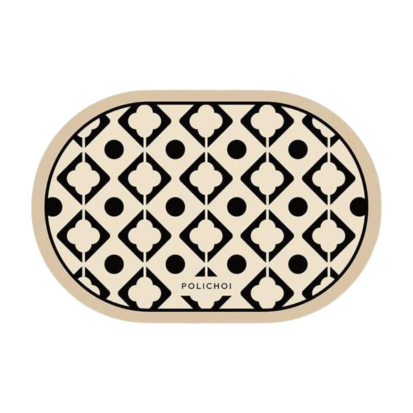 Tapis de Bain Forme Ovale - Les tapis de bain