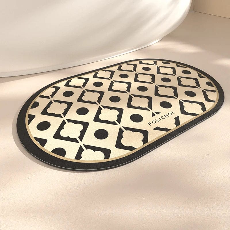 Tapis de Bain Forme Ovale - Les tapis de bain
