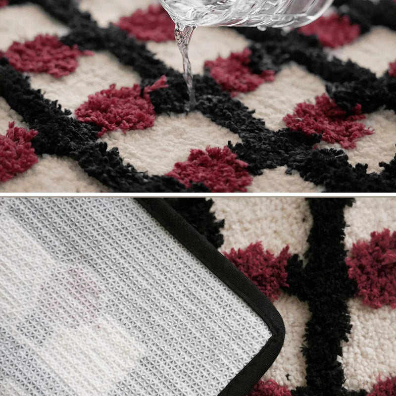 Tapis de Bain Géométrique - Les tapis de bain