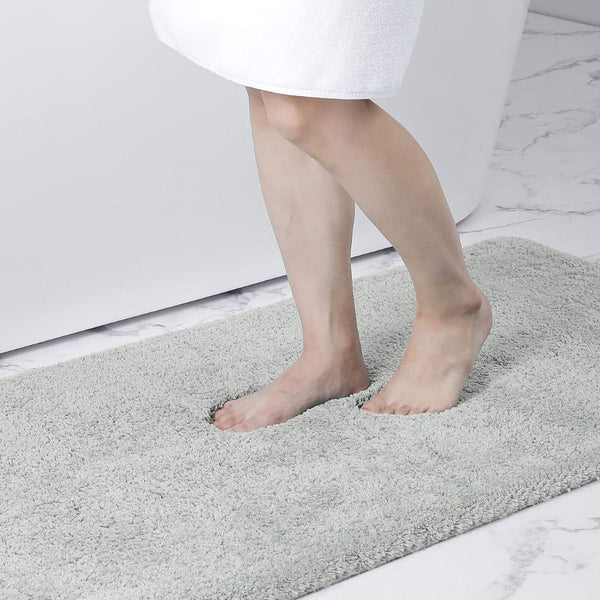 Tapis de Bain Gris Clair - Les tapis de bain