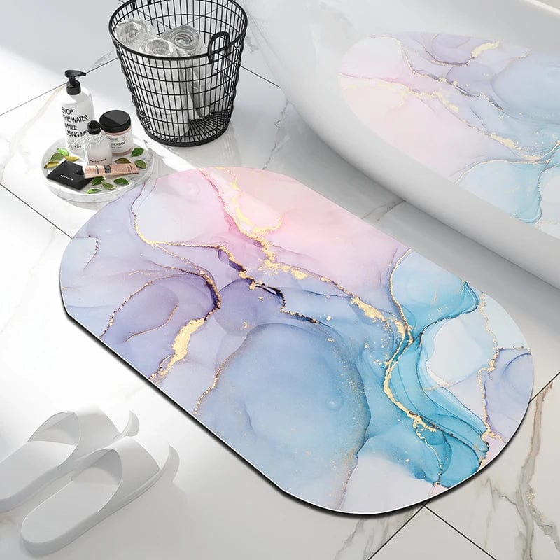 Tapis de Bain Marbre - Les tapis de bain
