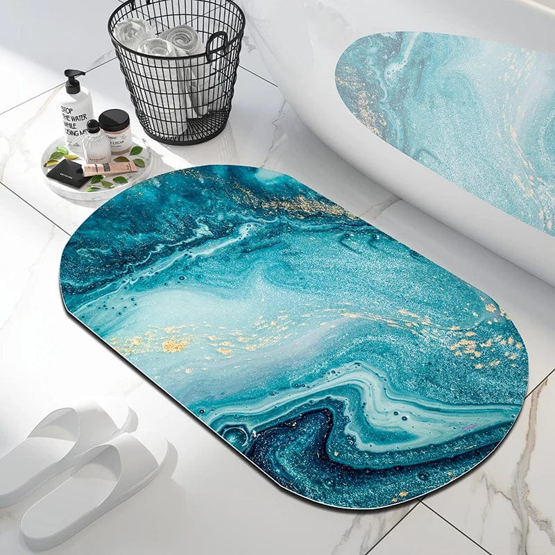 Tapis de Bain Marbre - Les tapis de bain