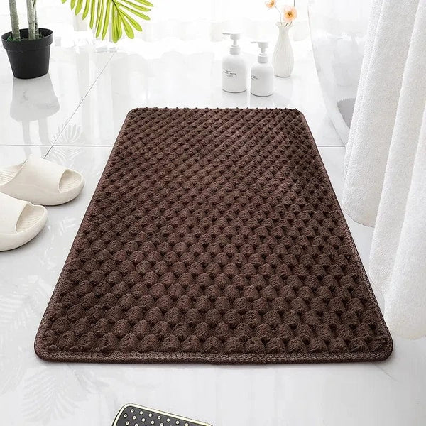 Tapis de Bain Marron Chocolat - Les tapis de bain