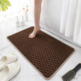 Tapis de Bain Marron Chocolat - Les tapis de bain
