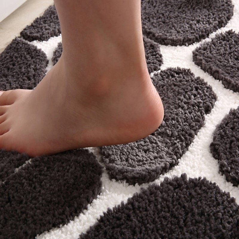 Tapis de Bain Mémoire de Forme Galet - Les tapis de bain