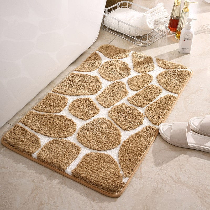 Tapis de Bain Mémoire de Forme Galet - Les tapis de bain
