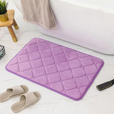Tapis de Bain Microfibre Mémoire de Forme - Les tapis de bain