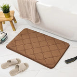 Tapis de Bain Microfibre Mémoire de Forme - Les tapis de bain