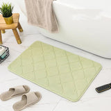 Tapis de Bain Microfibre Mémoire de Forme - Les tapis de bain