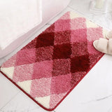 Tapis de Bain Motif Carreaux - Les tapis de bain