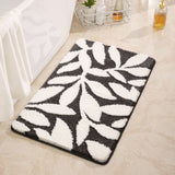Tapis de Bain Motif Feuilles - Les tapis de bain