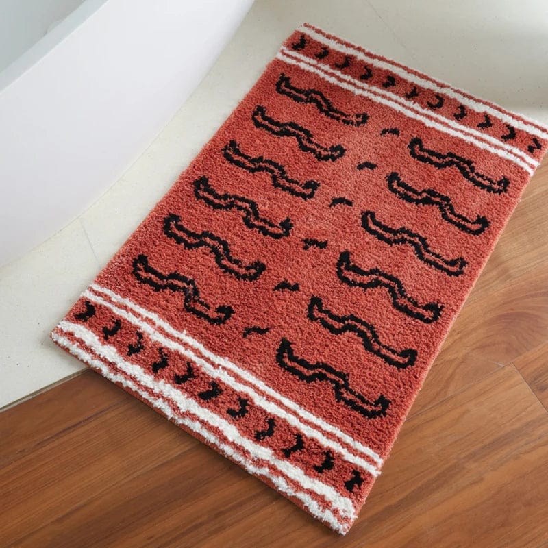 Tapis de Bain Motif Tigré - Les tapis de bain