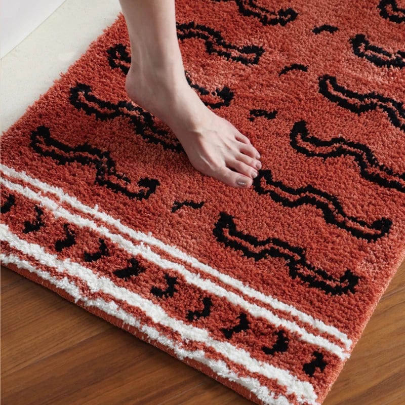 Tapis de Bain Motif Tigré - Les tapis de bain