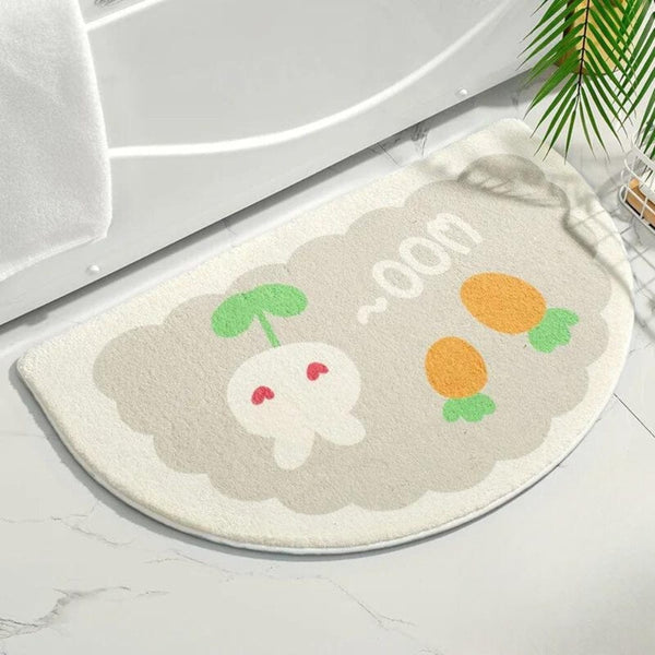 Tapis de Bain Rabbit Flower - Les tapis de bain
