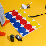 Tapis de Bain Rectangulaire avec Rond de Couleur - Les tapis de bain