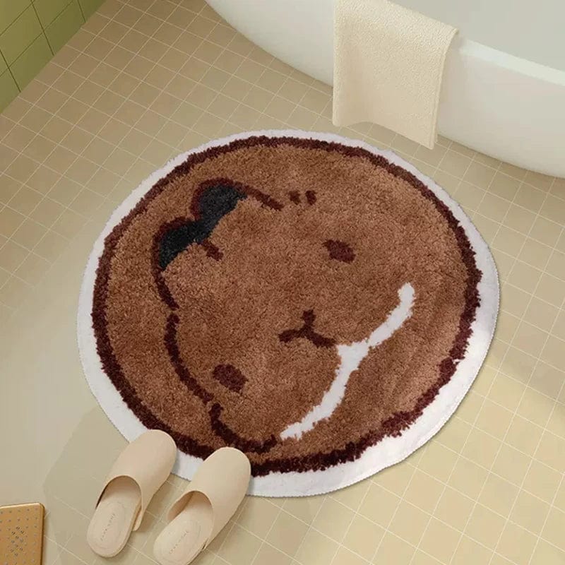 Tapis de Bain Rond - Les tapis de bain