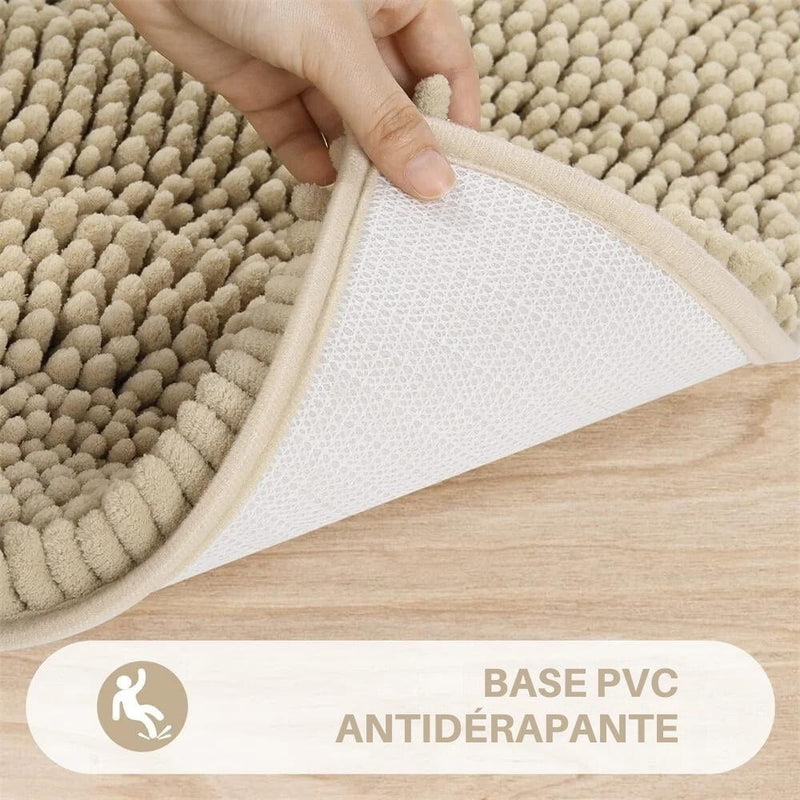 Tapis de Salle de Bain Microfibre Doux