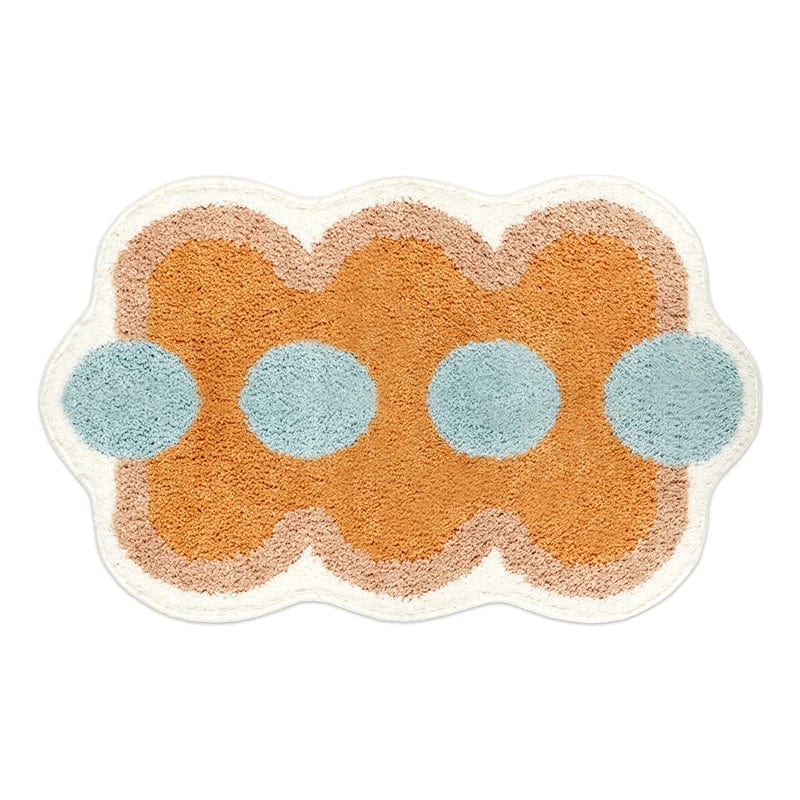 Tapis Salle de Bain Orange